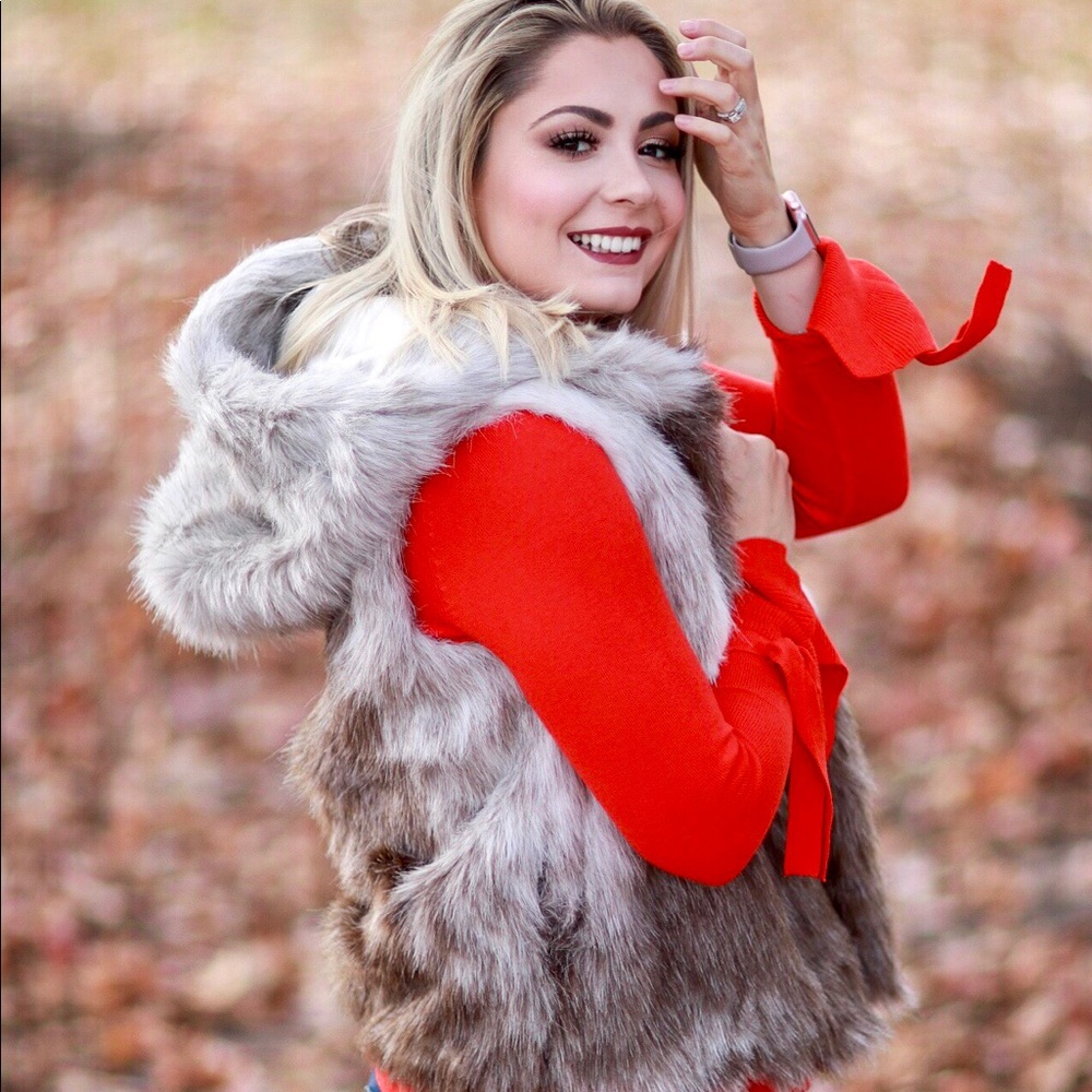 A New Day Faux Fur Vest